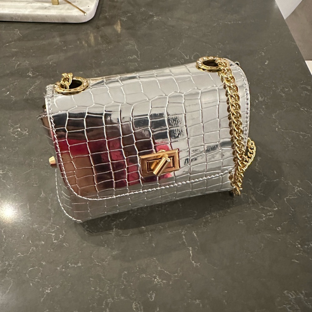 Girls Zaccone Leather Bag (14 cm)